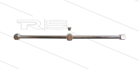 Rotorarm - TKAk-2W3 - Ø350mm - 275 Bar - M12x1 bi - nozzle's 2 of 3 x 1/8" bi - incl. blindstop