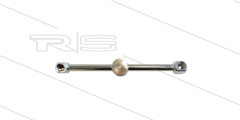 Rotorarm - TKA-2W2 - Ø100mm - 275 Bar - 3/8&quot; bi - nozzle's: 2 x 1/4&quot; bi
