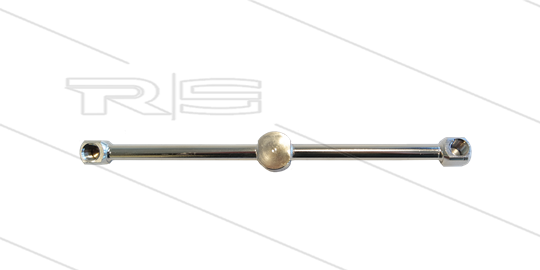 Rotorarm - TKA-2W2 - Ø250mm - 275 Bar - 3/8&quot; bi - nozzle's 2 x 1/4&quot; bi