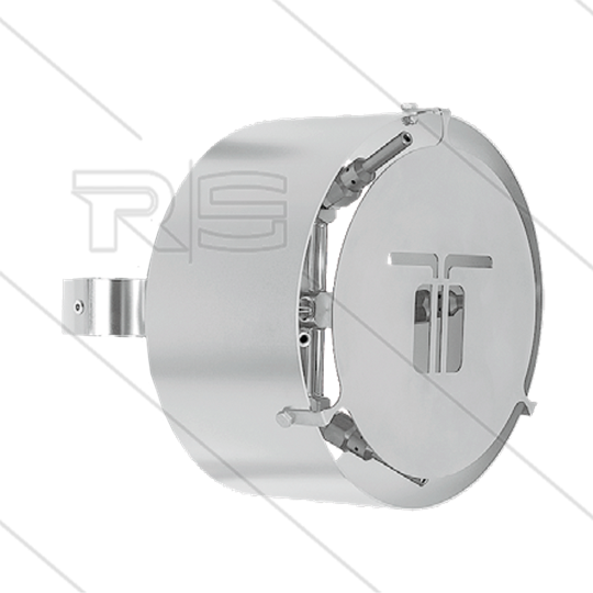 WBP wielwasser - RVS - Ø250mm - Rotorarm 160/160mm - 275 Bar - max 120°C - 3/8&quot; bi