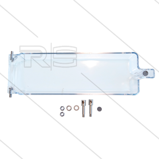 Afdekkap muntautomaat met magneet - LxBxH: 240x74x28mm - Bevestiging M5