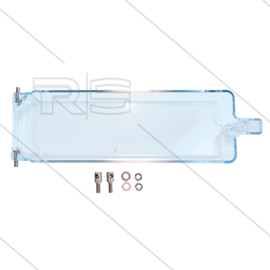Afdekkap muntautomaat zonder magneet - LxBxH: 180x74x30mm - Bevestiging M5