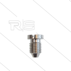 Injector nozzle - M8x1 - Ø2,1mm - RVS - voor LS12