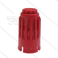 Instelknop - kunststof - rood - voor VB 33 / 36 / 280 / 350