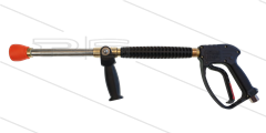 Spuit- / nevellans - verstelbaar - met RL30 pistool met swivel - L=768mm - nozzle 1,8mm - 250 Bar