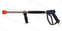 Spuit- / nevellans - verstelbaar - met SG35 pistool met swivel - L=768mm - nozzle 1,8mm - 250 Bar