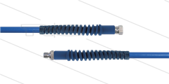 Carwash Titan-Slide slang blauw 1/4&quot; - 3,2m - 1/4&quot;W x 1/4&quot;bu - 2x SKB - 300 Bar