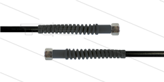 Carwash Titan-Slide slang zwart 1/4&quot; - 3,5m - 2x M14x1,5 (8L) DKOL - 2x SKB - 300 Bar