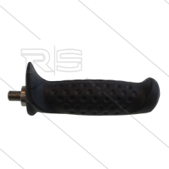 Zijhandgreep - RVS / rubber -  t.b.v. RP2 + RP72 Lansen