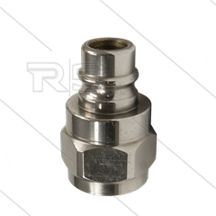 RP-Click - nippel - RVS (gehard) - 250 Bar - Ø15,9mm - max 200°C - passend op Snap-Tite - 1/2&quot; bi