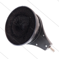 SR8 roterende wasborstel - nozzle 2,4mm - natuur haar - max 20 Bar - max 30 l/min - 60°C - 1/4&quot; bu