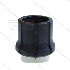 TD1P - kantelbare nozzlehouder - met isolatie - 200 Bar - 40 l/min - max 90°C - 1 x 1/4&quot; BSP bi