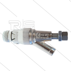TS12RC - zandstraalkop - 500 Bar - 80 l/min - max 90°C - in: 1/4&quot; bi - zonder nozzle 1/4&quot; bu - 0°