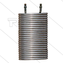 Spiraal - staal - passend op Kärcher HDS1590 - Hartafstand aansluiting: 170mm - Buisdiameter: 21,3mm