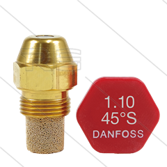 Verstuiver Danfoss 1,10 - 45° S - volkegel