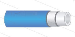 Titan-Slide - blauw - 1/4&quot; - DN06 - 300 Bar - Ø11,9mm - max 60°C