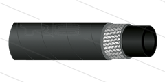 HD-slang - 1SN-06 (1/4&quot;) - zwart - 250 Bar - Ø13,1mm - 150°C
