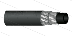 HD-slang - 2SN-10 (3/8&quot;) - zwart - 400 Bar - Ø18,7mm - 150°C