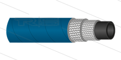 HD-slang - 2SC-10 (3/8&quot;) - blauw - 400 Bar - Ø17,0mm - 150°C