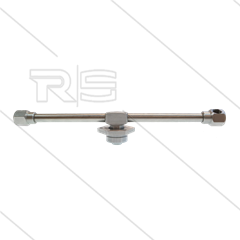 Rotorarm compleet voor RP69 vloerreiniger Ø350mm - 2x 1/4&quot; bi
