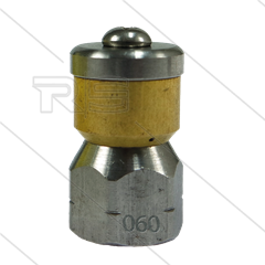 Roterende nozzle - 0.060 - 3 x 0.x - Ø19mm - 1/4&quot; bi