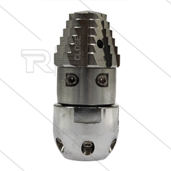 RR-TF20 - Rioolnozzle - 0.200 - 6 x 0,75 mm + 2 x 0,75mm + 2 x 1,00mm - 300 Bar - max 160°C - 1/2&quot;bi