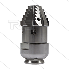 RR-TF40 - Rioolnozzle - 0.400 - 6 x 1,25 mm + 2 x 1,00mm + 2 x 1,50mm - 300 Bar - max 160°C - 3/4&quot;bi