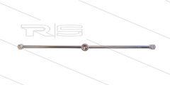 Rotorarm - Ø150mm - 500 Bar - M12 bi - nozzle's 2 x 1/8&quot; bi - t.b.v: FL-ABB200