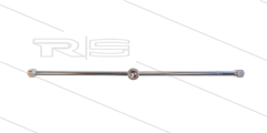 Rotorarm - Ø250mm - 275 Bar - 1/4&quot; bi - nozzle's 2 x 1/8&quot; bi - t.b.v: FL-AER300 + SAR + EG300