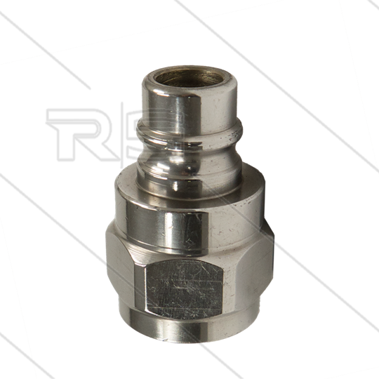 RP-Click - nippel - RVS (gehard) - 250 Bar - Ø12,9mm - max 200°C - passend op Snap-Tite - 3/8&quot; bi