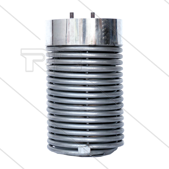 Spiraal - TEHA - staal -  BR1000(G) - 300 Bar - 3/8&quot; bu - Diesel- en Gasgestookt - H: 685mm - Ø282mm