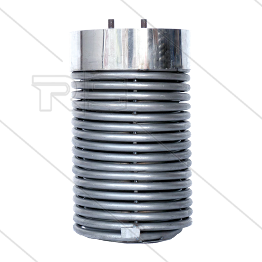 Spiraal - TEHA - staal -  BR1000(G) - 500 Bar - 3/8&quot; bu - Diesel- en Gasgestookt - H: 685mm - Ø282mm