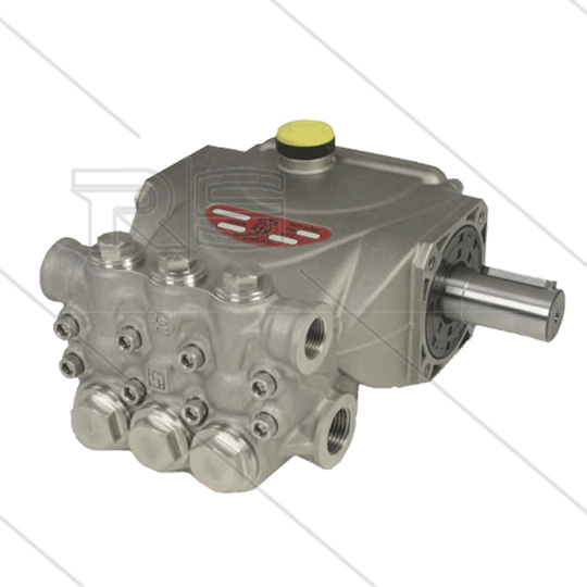 SS1C1511 plunjerpomp - RVS - 11 l/min - 150 Bar - 1750 tpm - 3,15 kW - max 85°C - As R - serie 53