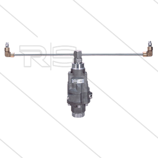 A80RF2 - voor- en zijreiniger - RVS303 - 30 tot 140 Bar - 50 tot 60 l/min - 6,0 mm injectors
