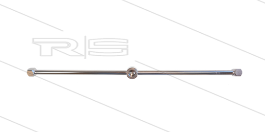 Rotorarm - Ø250mm - 275 Bar - 1/4&quot; bi - nozzle's 2 x 1/8&quot; bi - t.b.v: FL-AER300 + SAR + EG300