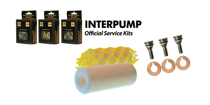 Interpump plunjers en plunjerbouten
