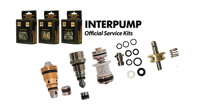 Diverse Interpump kits en onderdelen