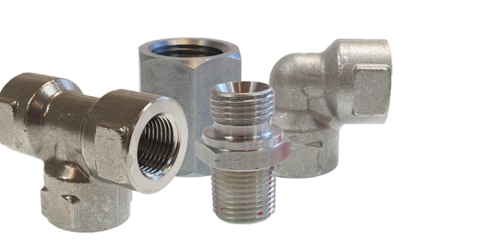 Diverse fitwerk - RVS